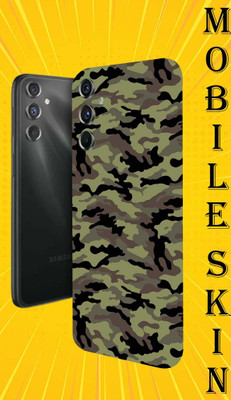 TJ CREATION Samsung Galaxy F34 5G Mobile Skin(Ultra Super Camouflage Military Green Skin With High Matte Finish.)
