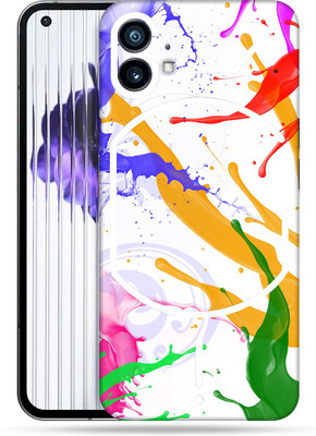 SkinoMania Nothing-Phone(1) Mobile Skin(Multicolor Random Painting)