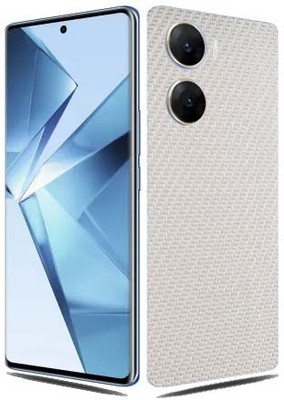 TJ CREATION Vivo V29e 5G, vivo v29 e Mobile Skin(Ultra Super White Carbon Fiber Skin With High Matte Finish.)