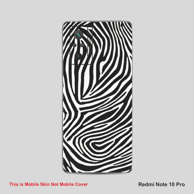 VYBE The Smart Choice Redmi Note 10 Pro Pattern Mobile Skin Mobile Skin(Multi Colour AD11)