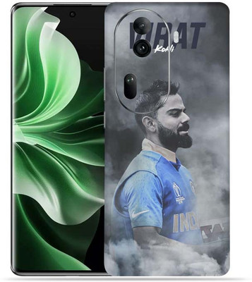 Satisfactory Oppo Reno 11 Pro 5G, Kohli Poster Art, OggyBaba Mobile Skin(Multicolor)