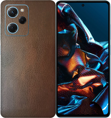 SkinoMania POCO X5 Pro 5G Mobile Skin(Brown-Leather)