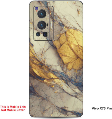 VYBE The Smart Choice Vivo X70 Pro Abstract Embossed Mobile Skin(Vanilla 13)