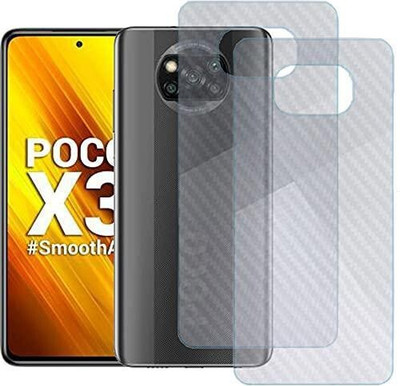 bs power Poco X3 (2 pack) Mobile Skin(transparent)