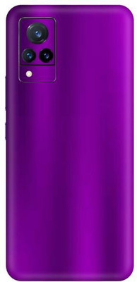 Vcare GadGets Metallic Purple Shining vivo V21 5G Mobile Skin(Metallic Purple Shining)