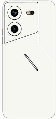 Vcare GadGets Pova 5 Pro (5G) Mobile Skin(White)