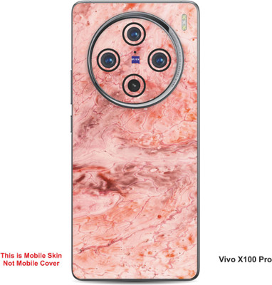 VYBE The Smart Choice Vivo X100 Pro Abstract Embossed Mobile Skin(Beauty Bush 19)