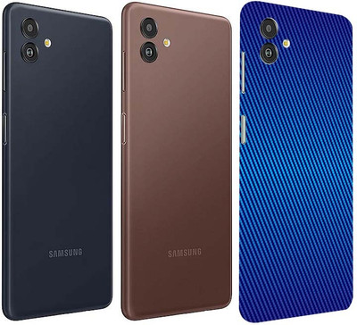 TJ CREATION Samsung Galaxy F14 5G Mobile Skin(Ultra Super Blue Carbon Fiber Skin With High Matte Finish.)