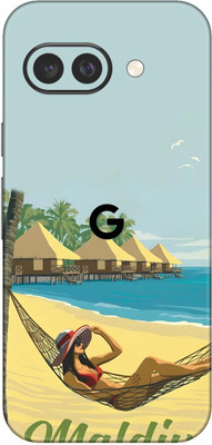 SKINFACTORY GOOGLE PIXEL 9A 5G Premium Vinyl BACK 223 Mobile Skin(Multicolor)