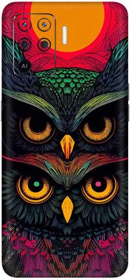 wrap craft OPPO F19 PRO Premium Vinyl Mobile Skin(Multicolor)