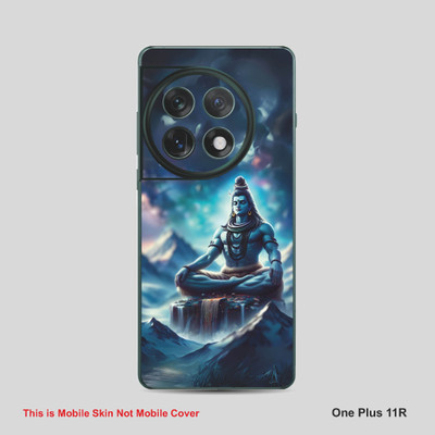 VYBE The Smart Choice One Plus 12 Mahadev Embossed Mobile Skin(Multicolor)