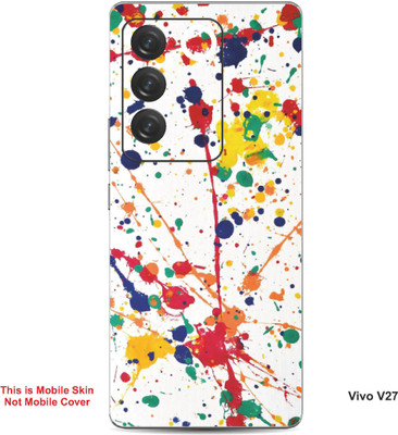 VYBE The Smart Choice Vivo V27 Art Embossed Mobile Skin(Soapstone 5)