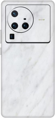 Vcare GadGets X80 Pro 5G Marble White 1 Back Side Premium Mobile Skin(Marble White 1)