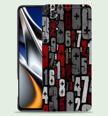 Skinex Xiaomi Poco X4 pro 5g Mobile Skin(Multicolor)