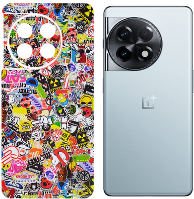 ECMERED Oneplus 11r, 1+11R Mobile Skin(Multicolor)