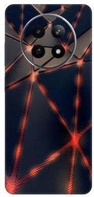 Vcare GadGets Realme 12X (5G) Mobile Skin(Red & Black)