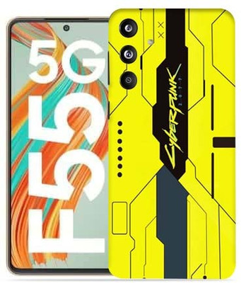 OggyBaba Samsung Galaxy F55 5g Mobile Skin(Cyberpunkh Yellow)
