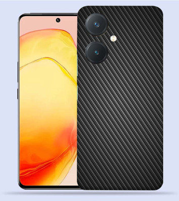 Mclaxa Mclaxa Vivo Y27 4G Black Carbon Fibre Mobile Skin(Black Carbon Fibre)