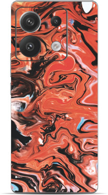 VYBE The Smart Choice Redmi 13 Pro Lava Mobile Skin Mobile Skin(Burnt Orange 22)