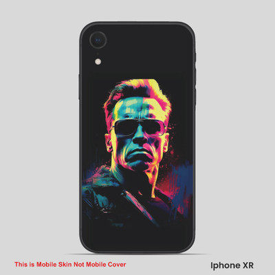 VYBE The Smart Choice iPhone XR ART Mobile Skin(Multi color SKI B46)