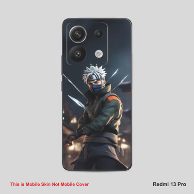 VYBE The Smart Choice Redmi 13 Pro Kakashi Mobile Skin Mobile Skin(Black B27)