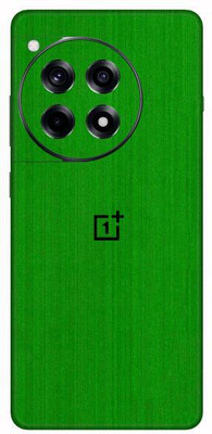Vcare GadGets Brushed Green OnePlus 12 R 5G With Logo Mobile Skin(Brushed Green)