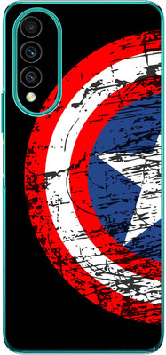 FCS Huawei nova 10z Printed Back skin Mobile Skin(Captain America Shield)