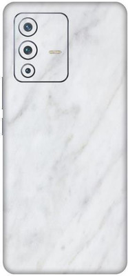 Vcare GadGets Marble White 1 vivo V23 Pro 5G Mobile Skin(Marble White 1)