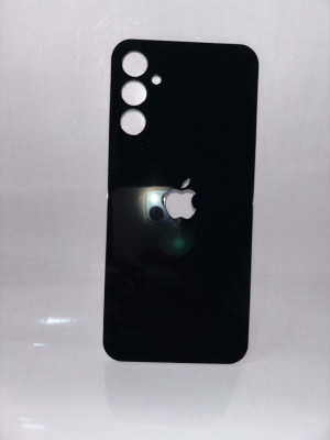 TWUAOP SAMSUNG GALAXY A14 (5G) MIRROR BACK PANNEL ACRYLIC SHEET Mobile Skin(Black)