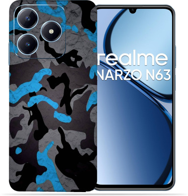 OggyBaba OggyBaba Realme Narzo N63 Mobile Skin(Camo Blue)