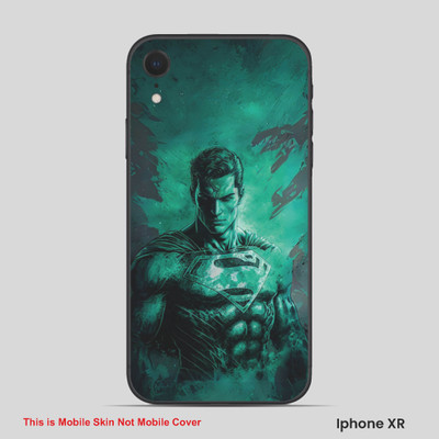 VYBE The Smart Choice iPhone XR Super Hero Mobile Skin(Jungle Green 1)