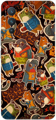 AMTHA AMTHA Vivo V23 5G Premium Vinyl Mobile Skin(Multicolor)