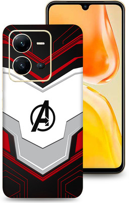 SkinoMania Vivo V25-5G Mobile Skin(Multicolor Avenger Logo)
