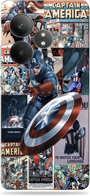 SkinoMania Realme GT 6T Mobile Skin(Captain Comic)