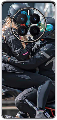 FCS Huawei Mate 50E Printed Back skin Mobile Skin(Bike Couple)