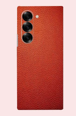 Gizmo Wraps Samsung Galaxy Z Fold7 Mobile Skin(Red Leather)