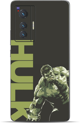 VYBE Vivo X70 Hulk Mobile SKIN Mobile Skin(Reseda Green 39)