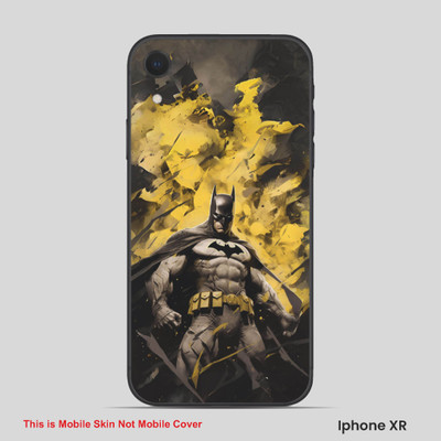 VYBE The Smart Choice iPhone XR Super Hero Mobile Skin(Pale Oyster 1)