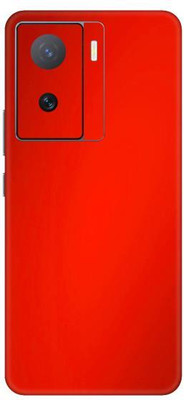 Vcare GadGets i QOO Z7 5G Mobile Skin(Red)