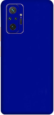 BUGGU Redmi Note 10 Pro Max Mobile Skin(Ultra Super Blue Matte Skin With High Matte Finish.)