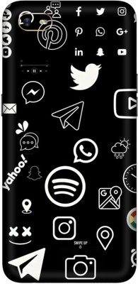 ScreenMart Oppo A1k Mobile Skin(Multicolor)