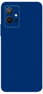 AsSkin Vivo T1 5g, vivo t1 5g, vivo Mobile Skin(Ultra Super Dark Blue Matte With High Matte Finish .Skin..)