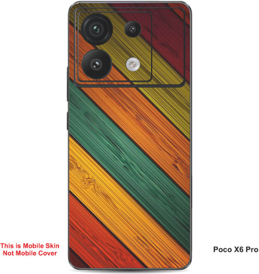 VYBE The Smart Choice Poco X6 Pro Art Embossed Mobile Skin(Desert Storm 1)