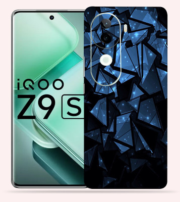 OggyBaba Vivo Iqoo Z9s 5g Mobile Skin(Blue Poly)