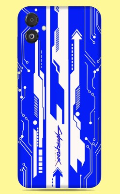 SkinoMania Samsung Galaxy F14 5G Mobile Skin(Blue-Cyberpunk)