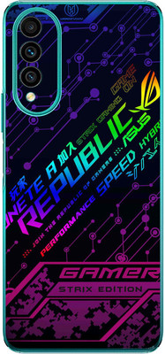 FCS Huawei nova 10z Printed Back skin Mobile Skin(Game On)