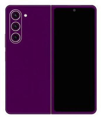 Vcare GadGets Samsung Galaxy Z Fold 5 5G Mobile Skin(Purple)