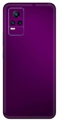 Vcare GadGets Vivo Y21e 5 G Mobile Skin(Purple Glossy)