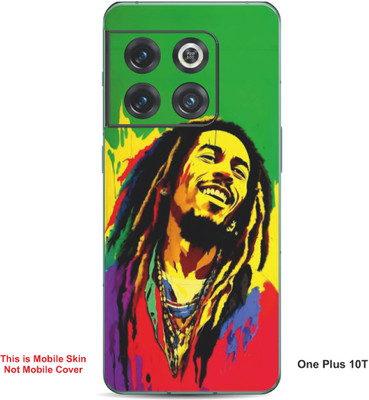 VYBE The Smart Choice One Plus 10T Art Embossed Mobile Skin(Medium Green A10)