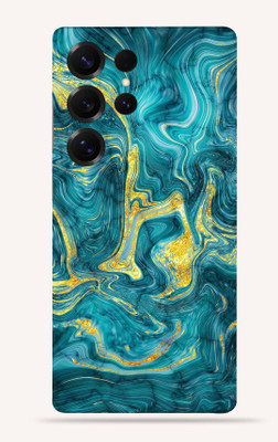 OggyBaba OggyBaba Samsung Galaxy S25 ultra Mobile Skin(Golden Lava)